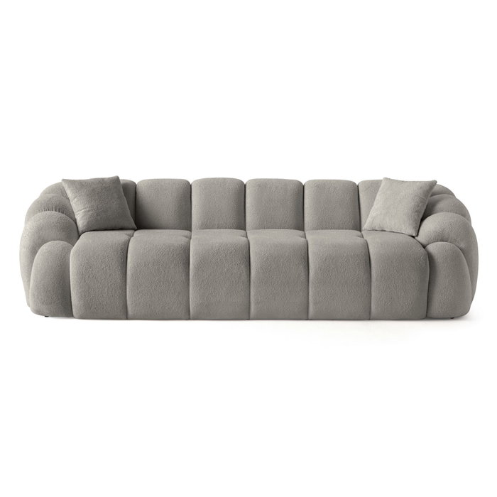 Atelier Del Sofa Octavio - Sofá de 4 Plazas Gris Atelier Del Sofa Octavio - Sofá de 4 Plazas Gris